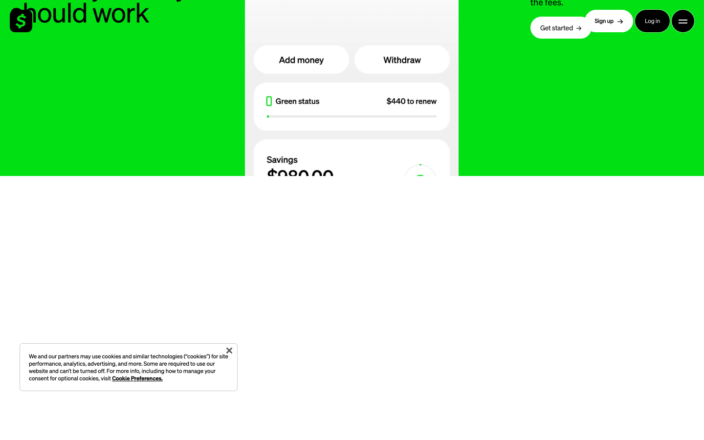 Cash App mid-page